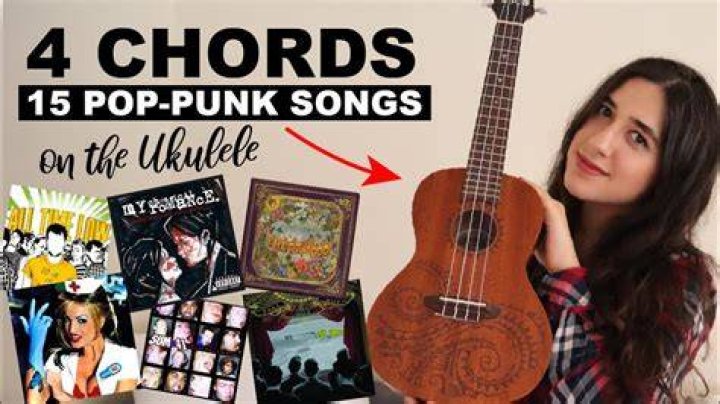 4 CHORDS, 15 POP-PUNK SONGS 🤘on the ukulele - acoustic punk songs chords