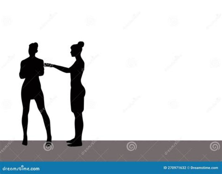 Apologizing silhouettes Apologizing silhouettes