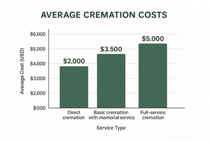 average cremation costs