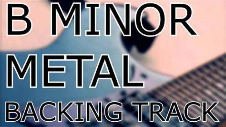 B Minor Metal Guitar Backing Track 2015 (110 BPM) - songs at 110 bpm