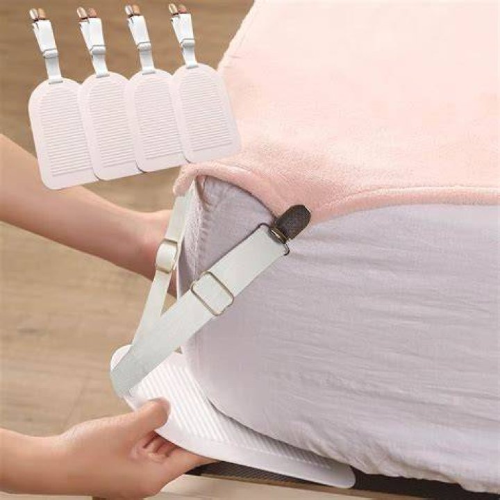 Bed sheet straps
