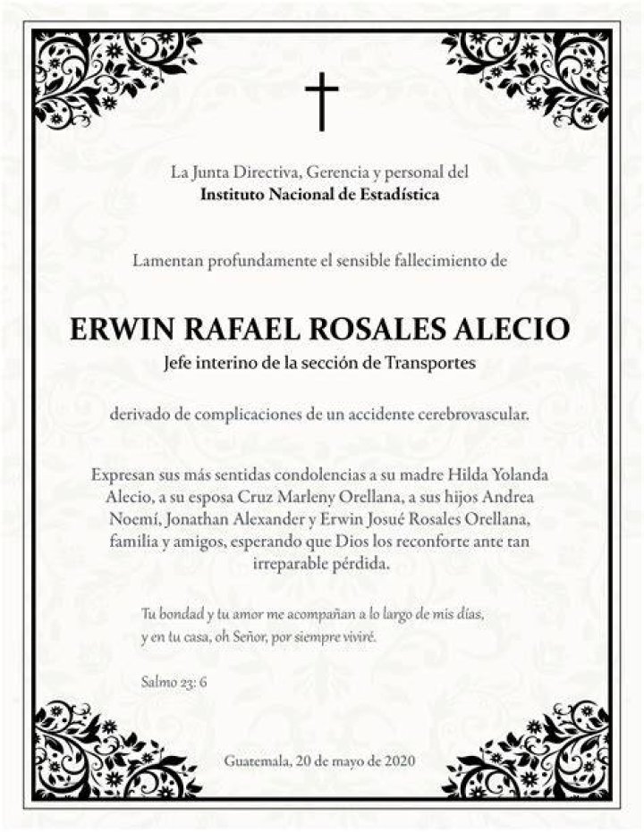 Carta De Luto