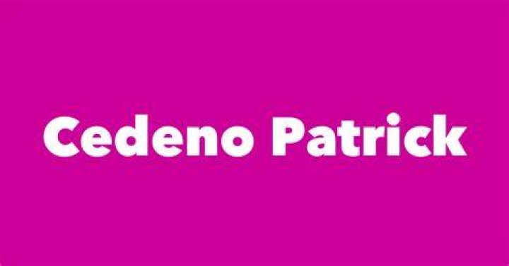 Cedeno Patrick