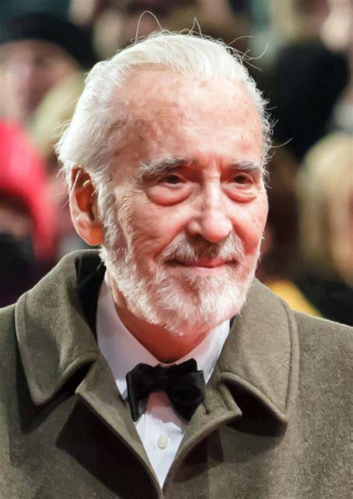 Christopher Lee in 'The Lord of the Rings' and 'Star Wars' Christopher Lee in 'The Lord of the Rings' and 'Star Wars'
