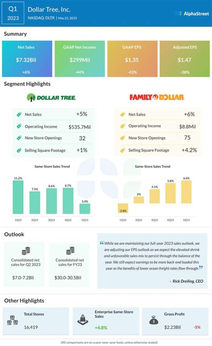 Dollar Tree Financial Performance