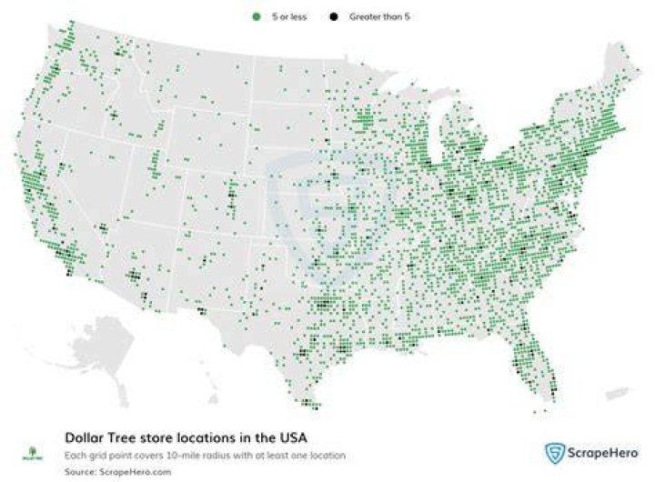 dollar tree store locations