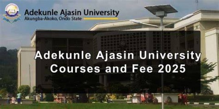 Education courses in Adekunle Ajasin University Education courses in Adekunle Ajasin University