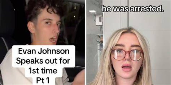 Fake Tiktok regarding Evan arrest.