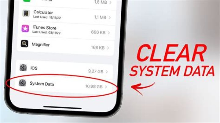 how to clear system data on iphone how to clear system data on iphone