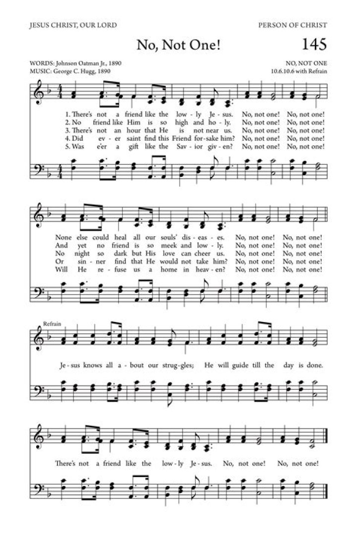 Hymn: No One Never Cares for Me Like Jesus (Song with Lyrics) - song no one cares for me