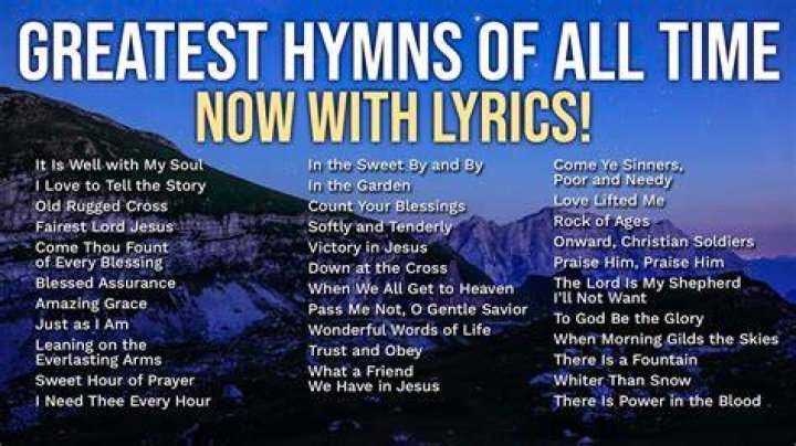 Hymns with Lyrics ~ Top 10 Beautiful Songs of Worship and Praise with Lyrics - capoeira songs with lyrics