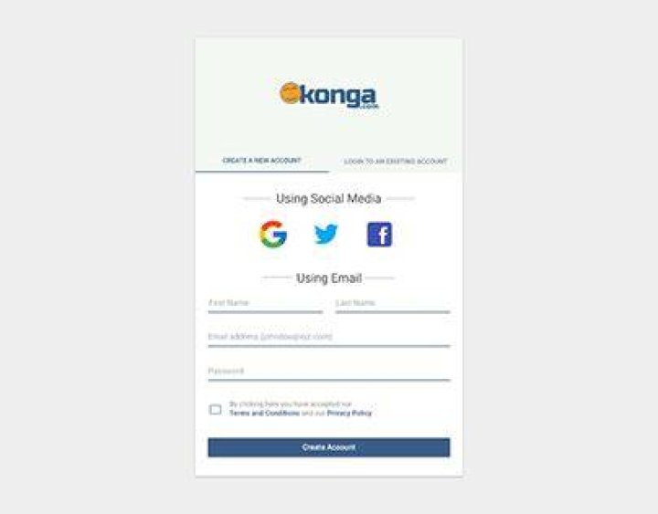 Konga seller registration page Konga seller registration page