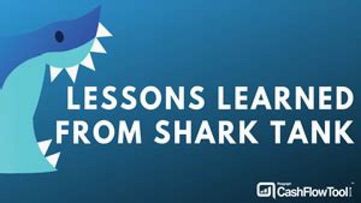 Lessons Learned from Shark Tank Image Lessons Learned from Shark Tank Image