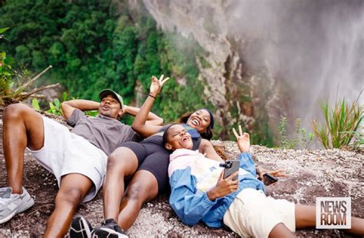 Letitia Wright family