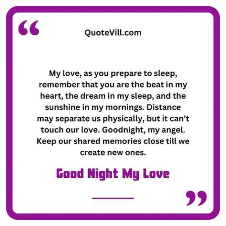 Long good night message for her Long good night message for her