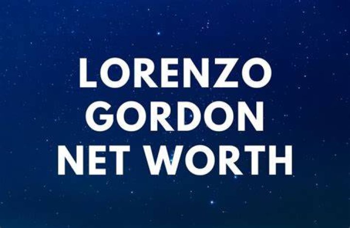 Lorenzo Gordon Net Worth