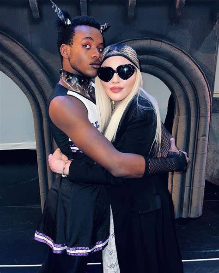 Madonna and David Banda