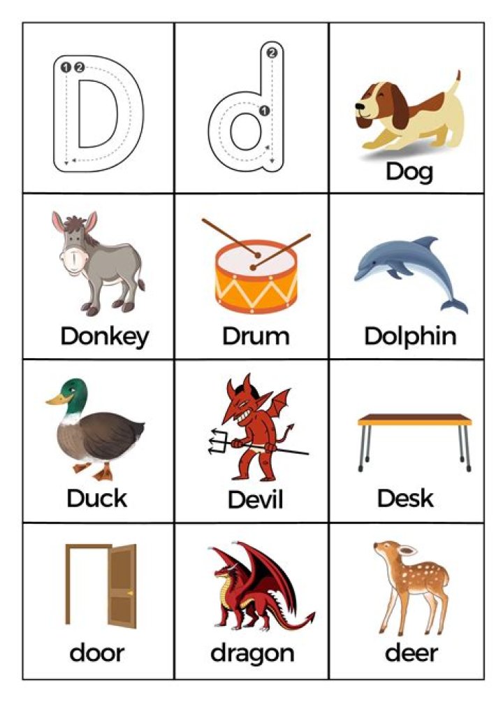 Math Lessons starting with the letter D