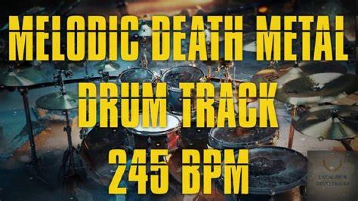 Melodic Death Metal Drum Track / Sylosis Style / 110 bpm - famous songs 110 bpm