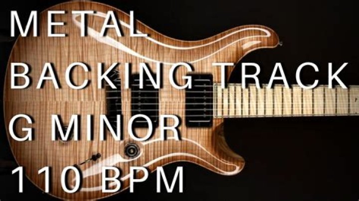 Metal Guitar Backing Track | G Minor (110 Bpm) - songs at 110 bpm