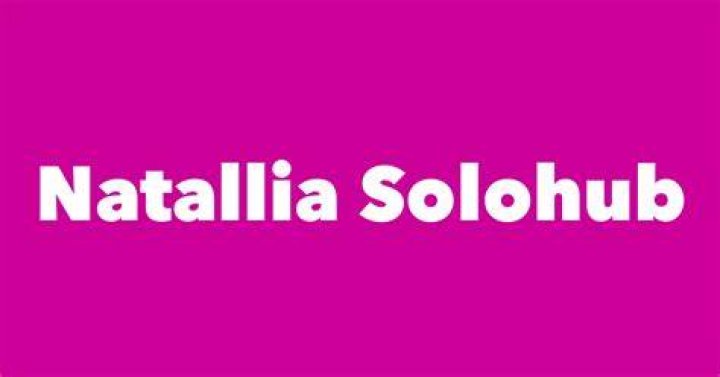 Natallia Solohub