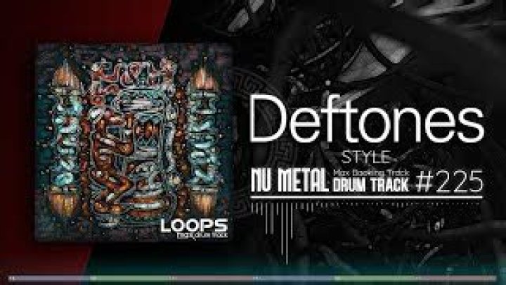 Nu Metal Drum Track / Deftones Style / 90 bpm - songs at 110 bpm