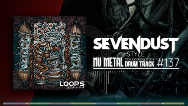 Nu Metal Drum Track / Sevendust Style / 110 bpm - famous songs 110 bpm
