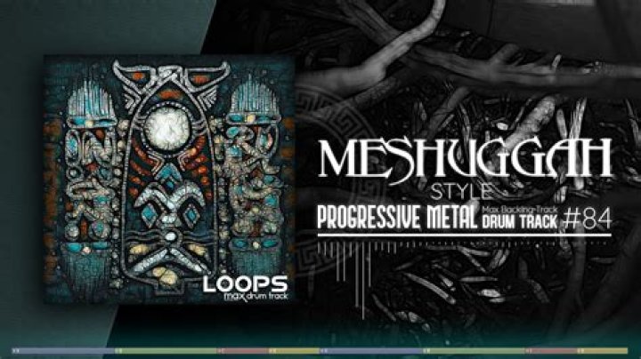 Progressive Metal Drum Track / Meshuggah Style / 130 bpm - famous songs 110 bpm