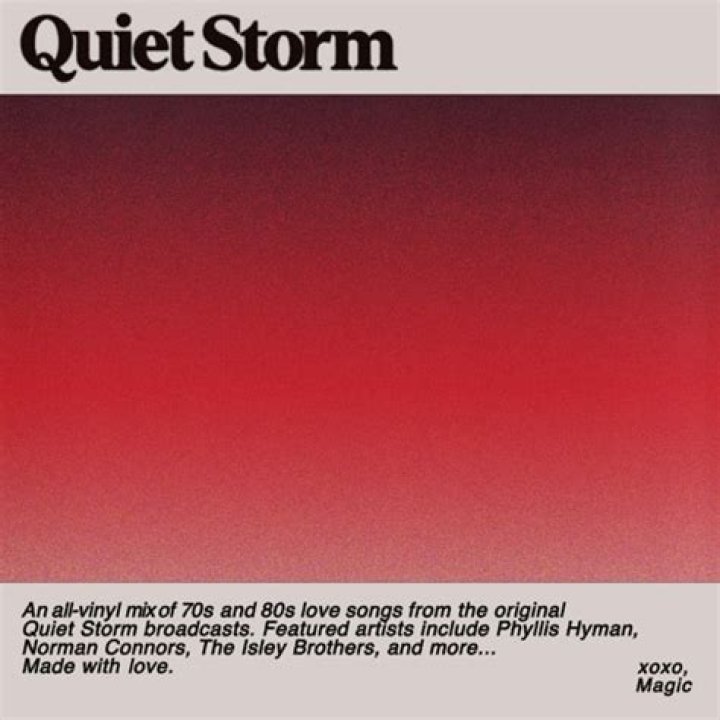 QUIET STORM -70S 80S R&B SLOW JAMS - Manhattans,Champaign, Earth, Wind & Fire, Regina Belle and more - slow r&b songs from the 70s