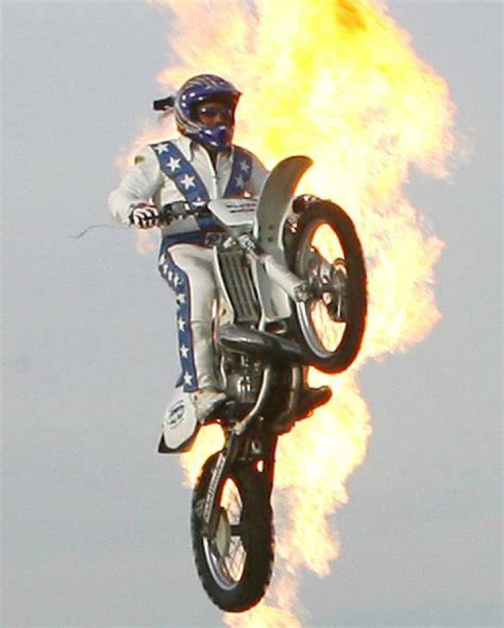 Robbie Knievel Jumping Robbie Knievel Jumping