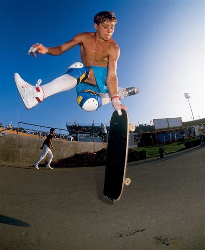 Rodney Mullen skateboarding