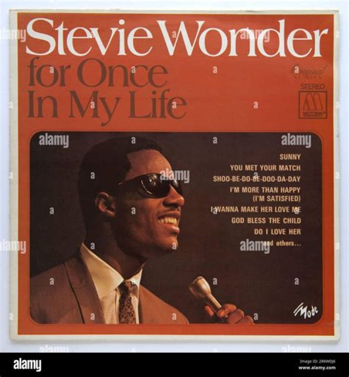 Stevie Wonder - For Once In My Life - One hit wonders