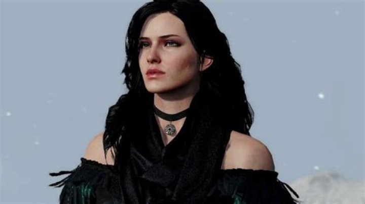 The character Yennefer in 'The Witcher' Season 3.