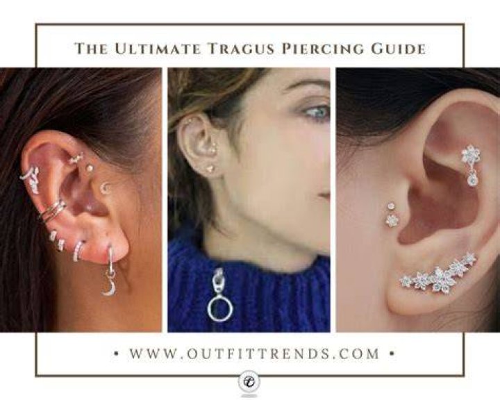 Tragus piercing 101: everything you need to know about them