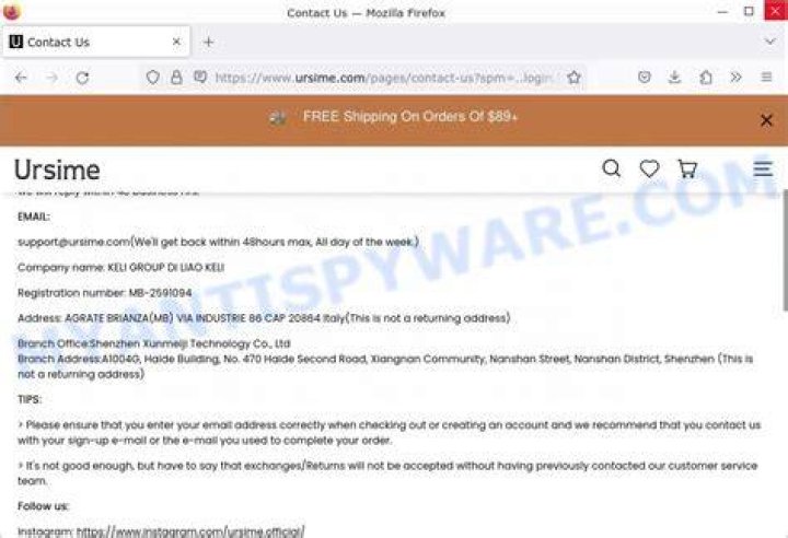 Ursime scam alerts Ursime scam alerts