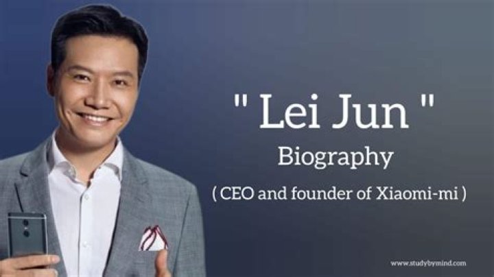 Xiaomi founder net worth Xiaomi founder net worth