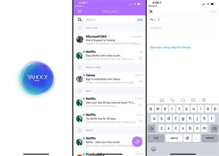 Yahoo mail iPhone Yahoo mail iPhone