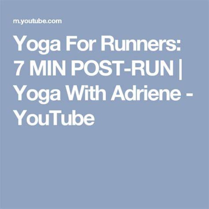 Yoga For Runners: 7 MIN POST-RUN | Yoga With Adriene - best rock songs over 8 minutes